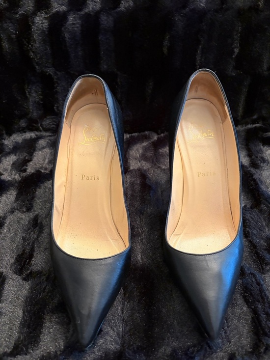 Christian Louboutin Pigalle Plato 100 Napa Women's Heels